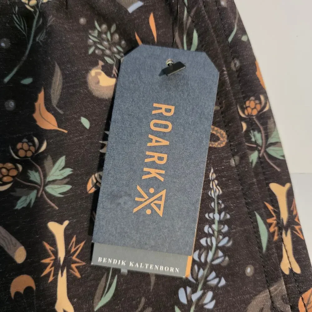 NWT Roark Chiller Bendik Kaltenborn Hemp‎ Board Shorts Mens Large